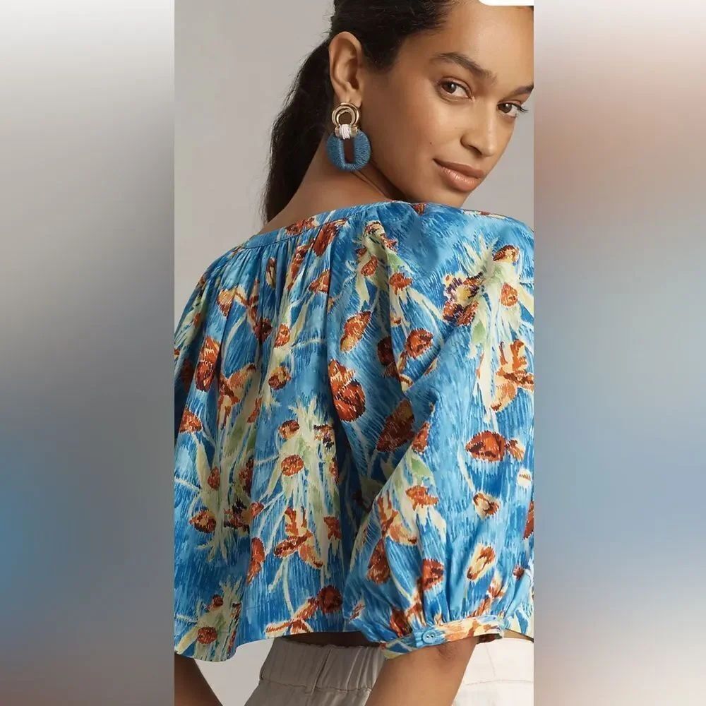Anthropologie Hunter Bell Daisy Blouse